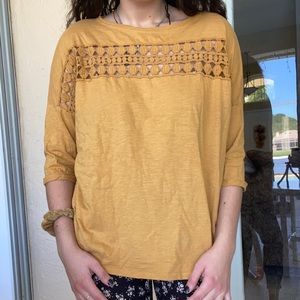 Zara 3/4 sleeve blouse